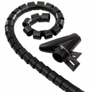 Image of Hama Cable Bundle Tube 2m 25mm Black