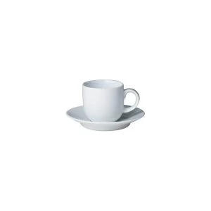 image of Denby White By Denby Espresso Saucer