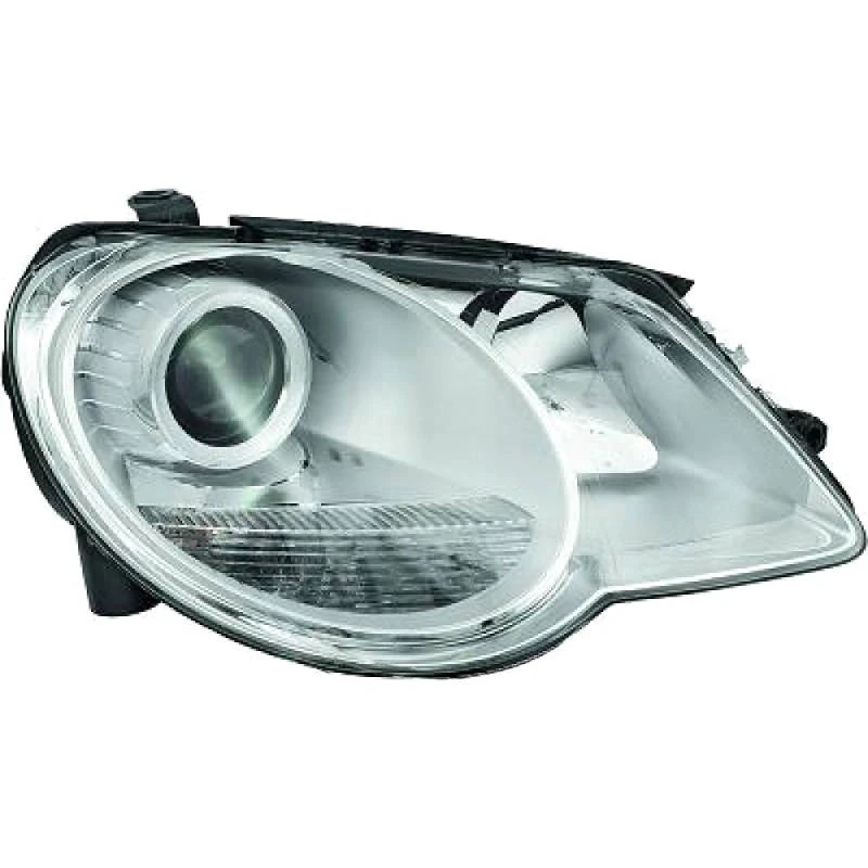 Image of DIEDERICHS 2225080 Headlights H7, with bulb, Right, with motor for headlamp levelling, Halogen Headlight (259)