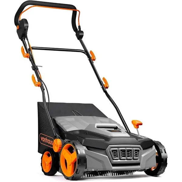 image of VonHaus 1800W 38cm Electric Artificial Grass Brush with Lawnmower