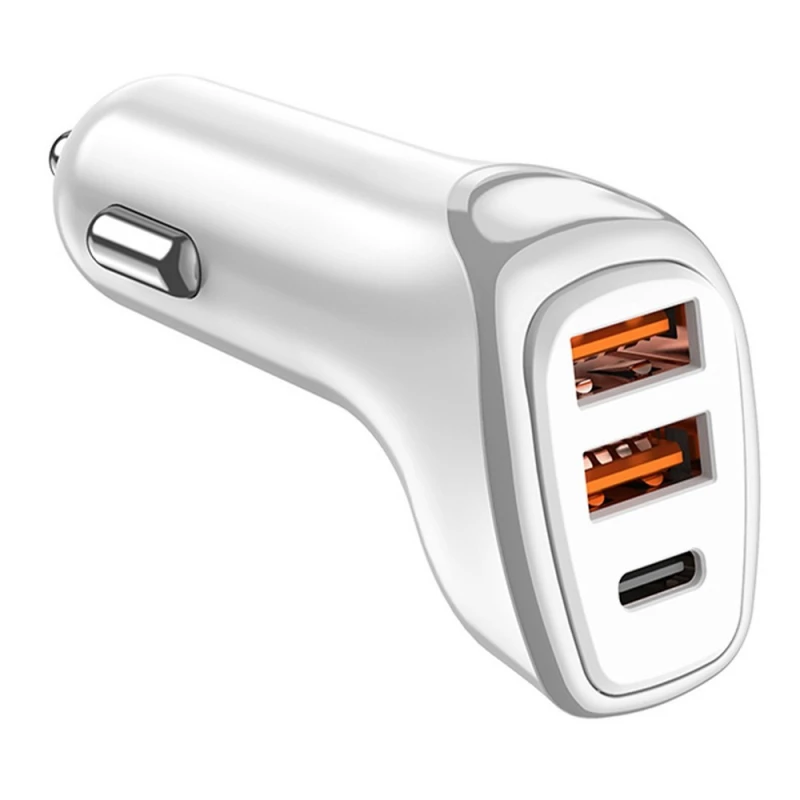 Image of AMiO 03886 Car mobile phone charger Number of inlets/outlets: 3 Car mobile phone charger (100026)