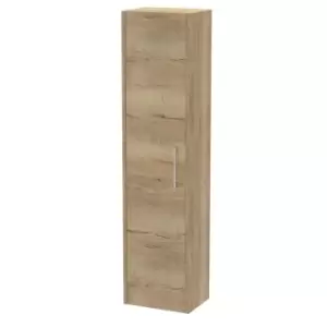 Image of Hudson Reed Juno Wall Hung 350mm Tall Unit - Autumn Oak