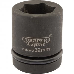 Image of Draper Expert 1" Drive Hexagon Impact Socket Metric 1" 32mm