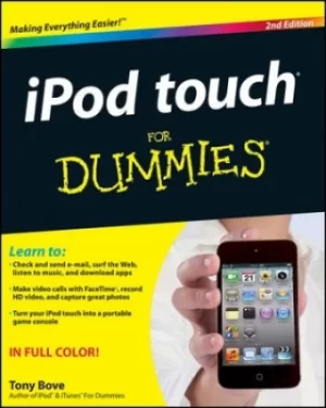 Image of iPod touch for dummies by Tony Bove