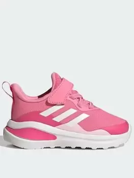 Image of adidas Infant Fortarun, Pink/White, Size 5