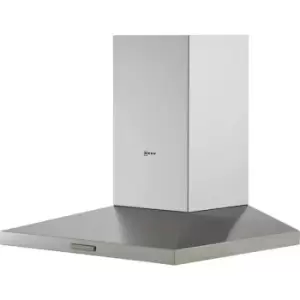 Image of NEFF N30 D62QBC0N0B 60cm Chimney Cooker Hood - Stainless Steel