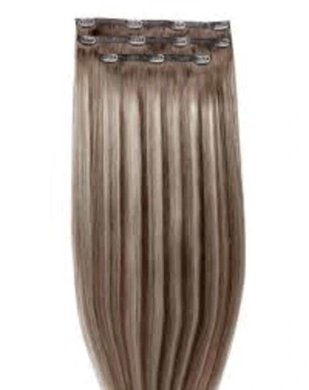 Image of Beauty Works Deluxe Clip-In Extensions 20" 100% Remy Hair - 140 grams, 613/ 10 Dirty Blonde, Women