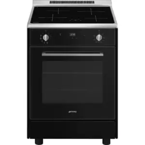 image of SMEG CP60ITVN Electric Cooker with Induction Hob - Black - A Rated