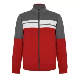 image of Boss Skaz Full Zip Sweater - Red