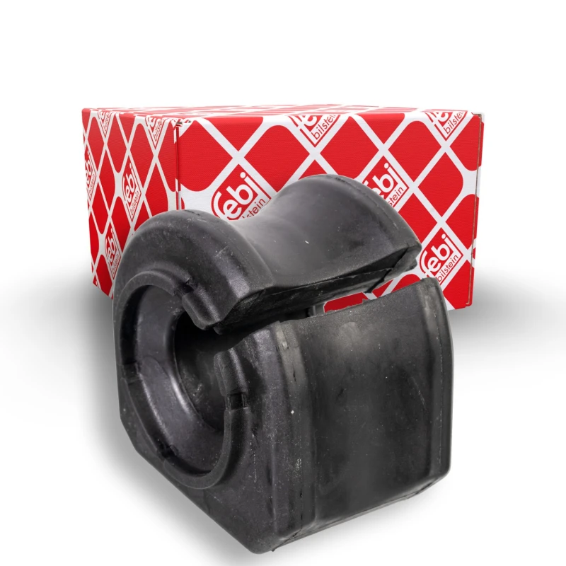 Image of FEBI BILSTEIN 172208 Stabilizer Bushes Rear Axle, Elastomer Elastomer Anti-roll Bar Bush Kit (1334)