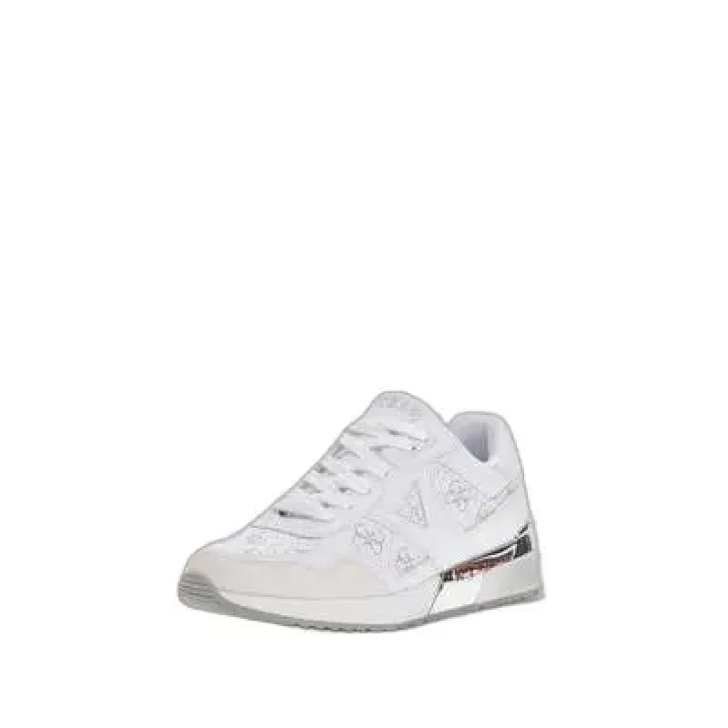 Image of Guess Womens Trainers Guess Mickay Blanc Female 37 FLFMIC-ELE12-WHIGR