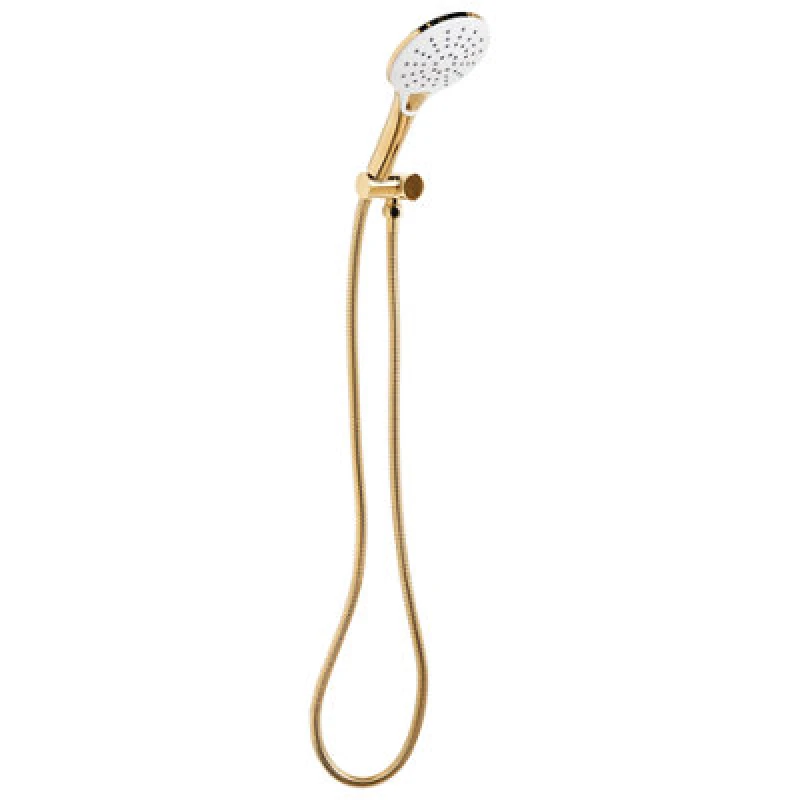 Image of Beliani Shower Head And Hose Kit Iquira 4-Function Gold