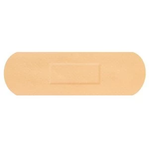 Image of Click Medical Waterproof Senior Strip Plasters Pack 100 Ref CM0536 Up