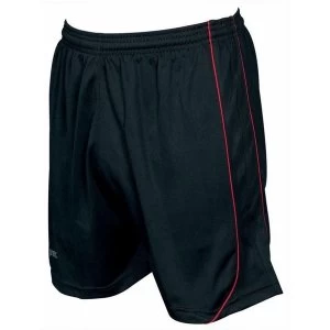 Precision Mestalla Shorts 30-32" Black/Red