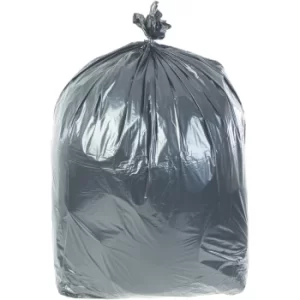 image of 18"X29"X39" Black Refuse Sacks 140G (Pk-200)