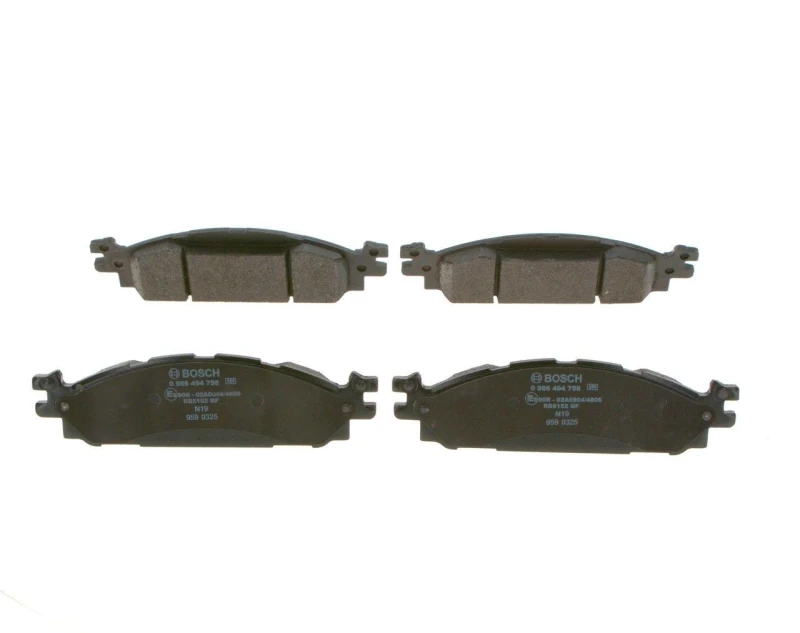 Image of Brake pad set Bosch 0 986 494 758