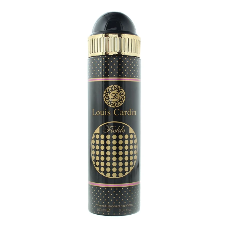Image of Louis Cardin Womens Fickle Deodorant Spray 200ml in Grey Grey Female