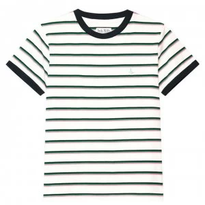 Image of Jack Wills Hasley Stripe Ringer T Shirt - White
