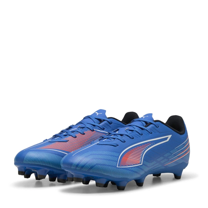 Image of Puma Ultra 6 Play Adults Firm Ground Football Boots Blue/White male 9.5 (44)