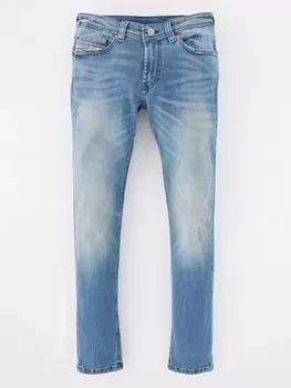 image of Diesel Boys 1979 Sleenker Skinny Super Stretch Jean - Light Blue, Size Age: 14 Years