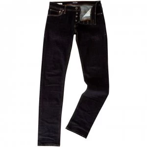 image of Jack and Jones Glen Slim Fit Jeans - Denim Rinse