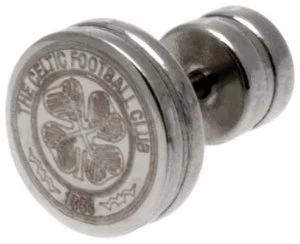 Image of Stainless Steel Celtic Crest Stud Earring.