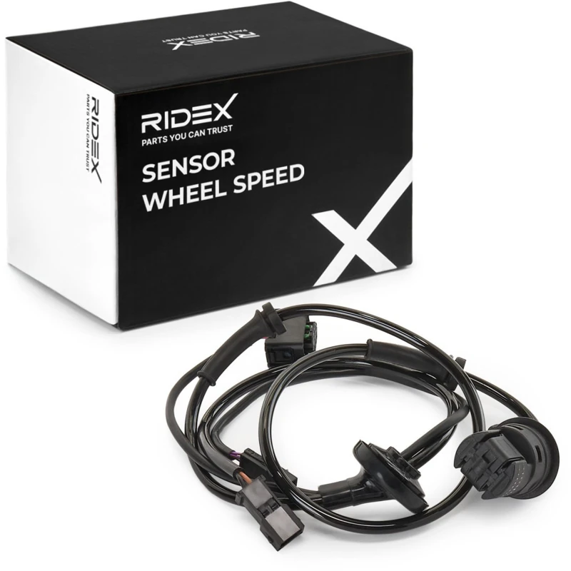 Image of RIDEX 412W0041 ABS Sensor Rear Axle both sides Sensor,wheel speed (412)