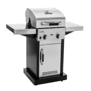 Char-Broil Advantage 225S 2 Burner Gas BBQ Grill - Stainless Steel