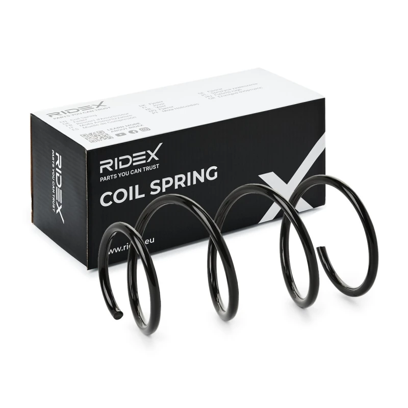 Image of Coil spring RIDEX 188C0619