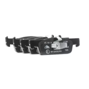 Image of ATE Brake pad set Ceramic 13.0470-7298.2 Brake pads,Brake pad set, disc brake RENAULT,DACIA,SMART,Clio IV Schragheck (BH_)