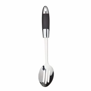 image of Master Class Soft Grip Long Handled Slotted Spoon