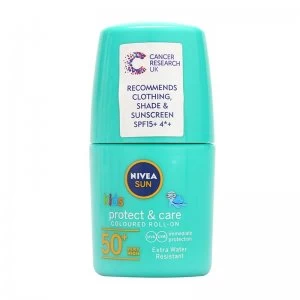 Image of Nivea Sun Kids Green Roll On SPF 50 50ml