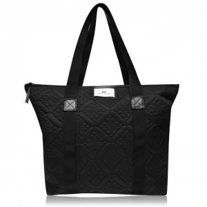 Image of Day ET Gweneth Quilted Flotile Tota Bag - Black 12000