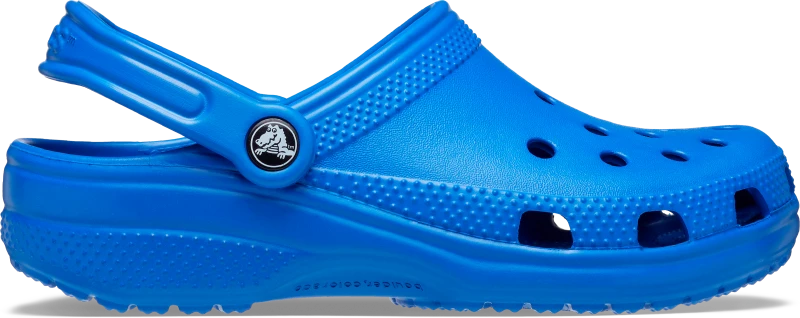 Image of Crocs Unisex Classic Clogs Blue Bolt W10/M9