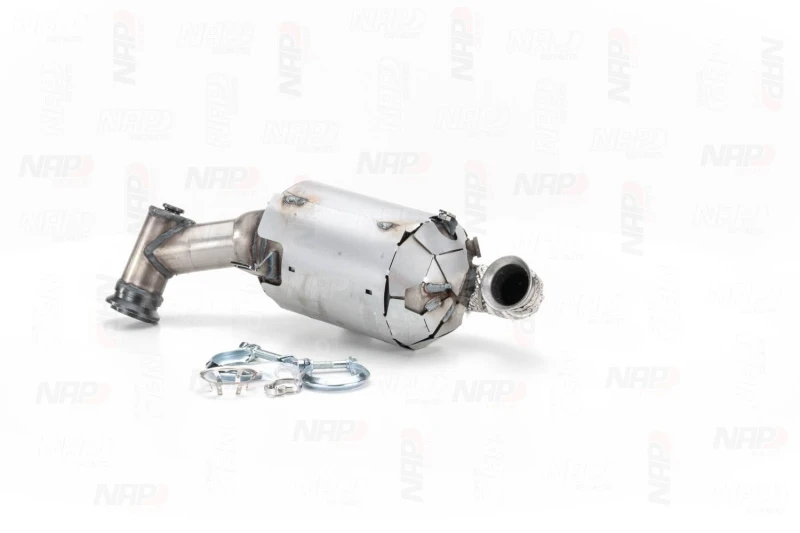 Image of NAP carparts CAD10628 Catalytic Converter with fastening/mounting material Catalyst Converter (429)