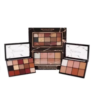 image of Revolution Reloaded Golden Sugar Eye and Face Palette Set