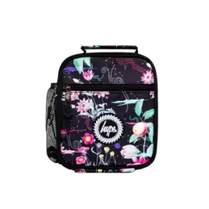 Hype Mystic Flower Crest Lunch Box (One Size) (Black/Pink/Green)