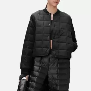 Image of Rains Quilted Shell Liner Bomber Jacket - XS