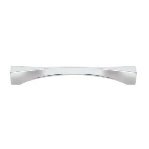 Image of Cooke Lewis Polished Chrome effect D shaped D shaped Cabinet handle Pack of 2