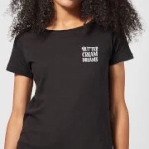 Image of Buttercream Dreams Womens T-Shirt - Black - 3XL