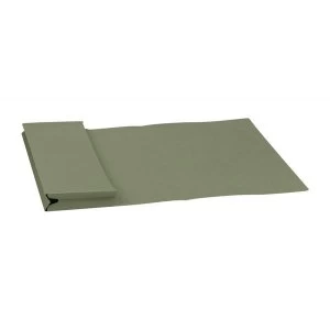 Image of Guildhall 14" x 10" 315gm2 Manilla Pocket Wallet Green Pack of 50