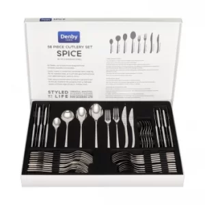 image of 58 Piece Spice Cutlery Set