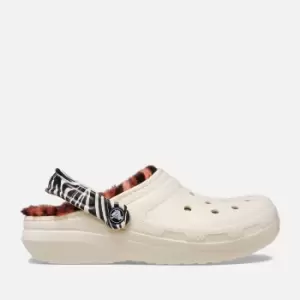 Image of Crocs Animal Remix Classic Faux Fur Lined Rubber Clogs - M4W5