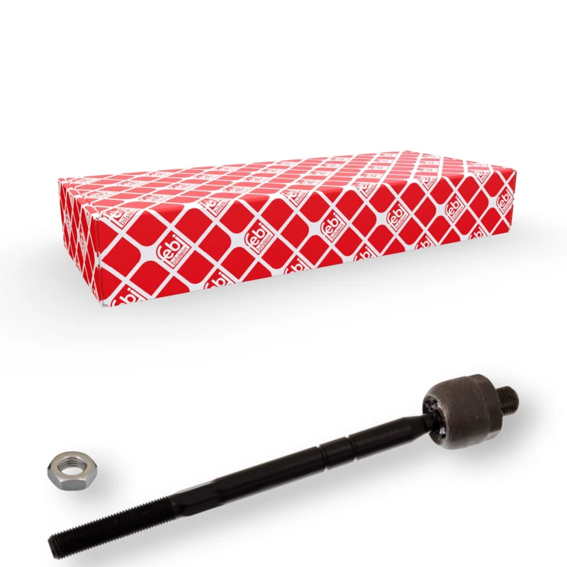 Image of FEBI BILSTEIN 22915 Inner Tie Rod ProKit Front Axle Right, with counter nut Inner Tie Rod (51)