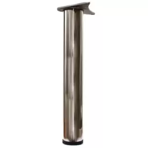 Image of GTV Adjustable Breakfast Bar Worktop Support Table Leg 1100mm - Colour Inox, Pac
