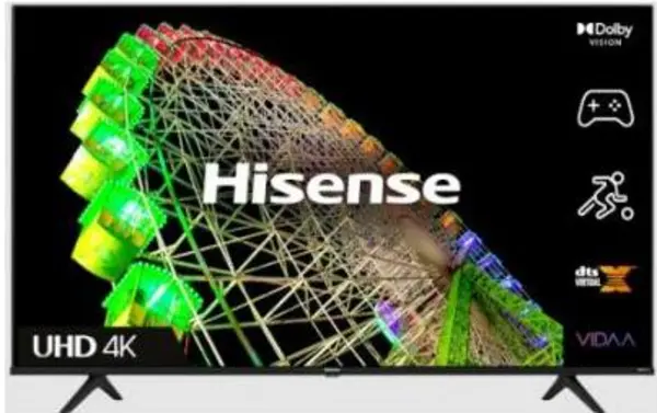 Image of Hisense 43" 43A6BGTUK Smart 4K Ultra HD LED TV