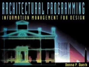 Image of architectural programming information management for design