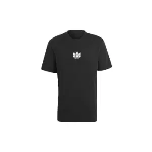 image of adidas Mens 3D Tf Tee T-Shirt Black - S