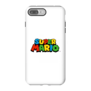 image of Nintendo Super Mario Colour Logo Phone Case - iPhone 7 Plus - Tough Case - Gloss