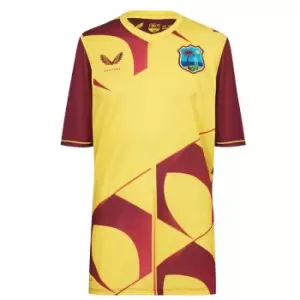 Image of Castore West Indies T20 T-Shirt Mens - Brown